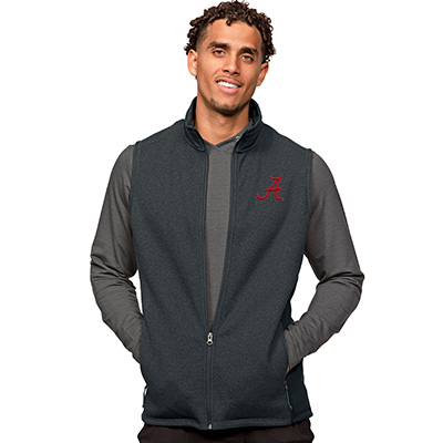 Alabama Script A Course Full Zip Vest