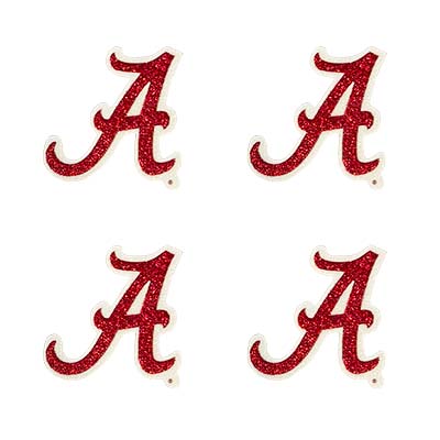 Alabama Game Faces Fandazzlerz Glitter & Crushed Rhinestone Tattoos