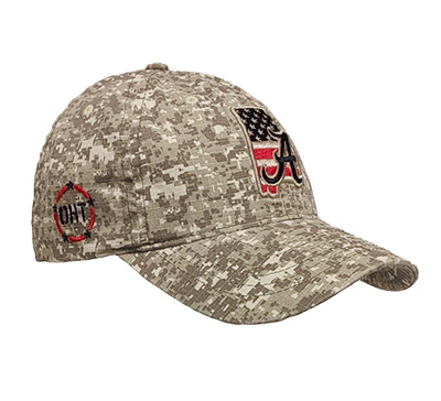 Alabama Script A In State Patriotic Operation Hat Trick Dusty Cap