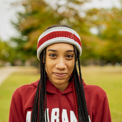 Alabama Script A Knit Headband