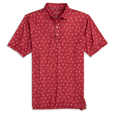 Alabama Script A All Over Print Stadium Exeter Polo