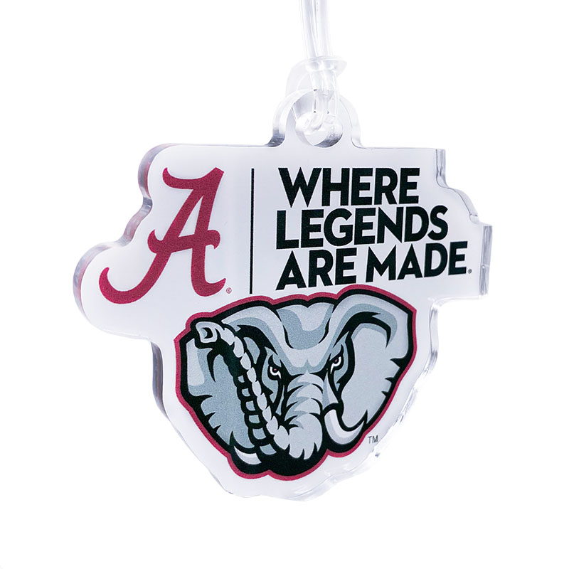 Alabama Where Legends Are Made Ornament/Bag Tag
