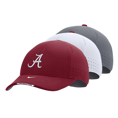 Alabama Script A Aero Crown Classic 99 Swooshflex Sideline Cap
