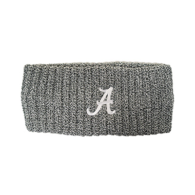 ALABAMA SCRIPT A MARLED YARN RIBBED EARBAND