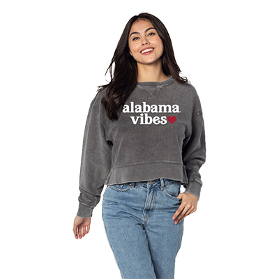 ALABAMA VIBES CORDED BOXY PULLOVER