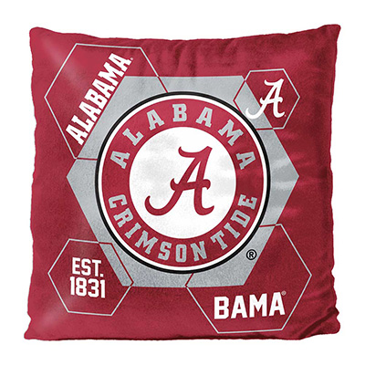 Alabama Double Sided Connector Velvet Pillow