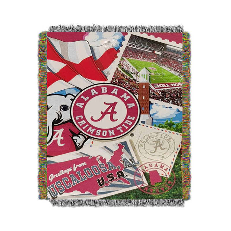 Alabama Air Mail Edged Woven Tapestry Throw (SKU 13689834300)