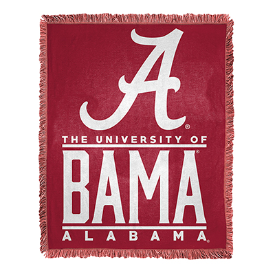 Alabama Prestigious Woven Jacquard Throw