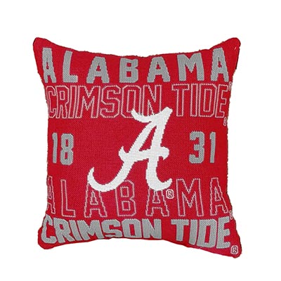 Alabama Stacked Woven Jacquard Pillow