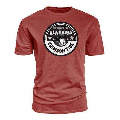 The University Of Alabama Crimson Tide Disney Starry Mickey T-Shirt