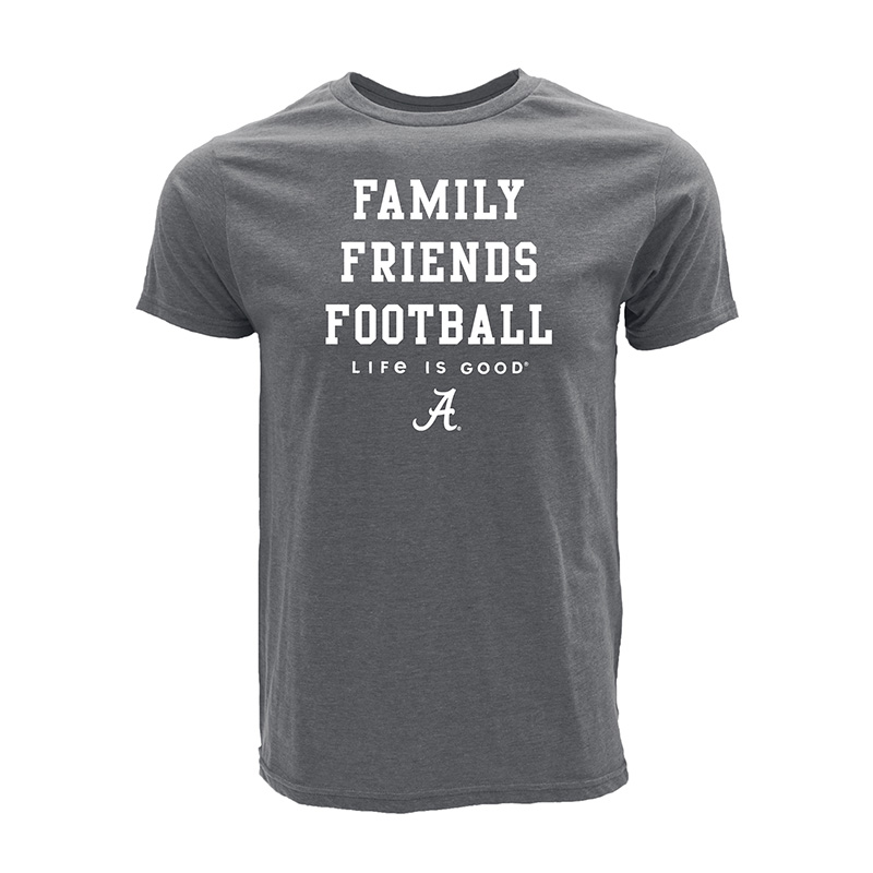 Alabama Script A Family Friends Football Life Is Good T-Shirt