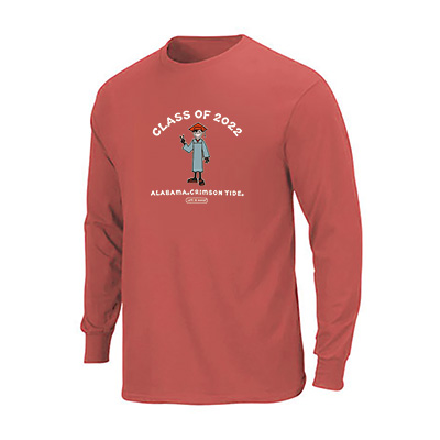 Alabama Crimson Tide Class Of 2022 Life Is Good Long Sleeve Jackie T-Shirt