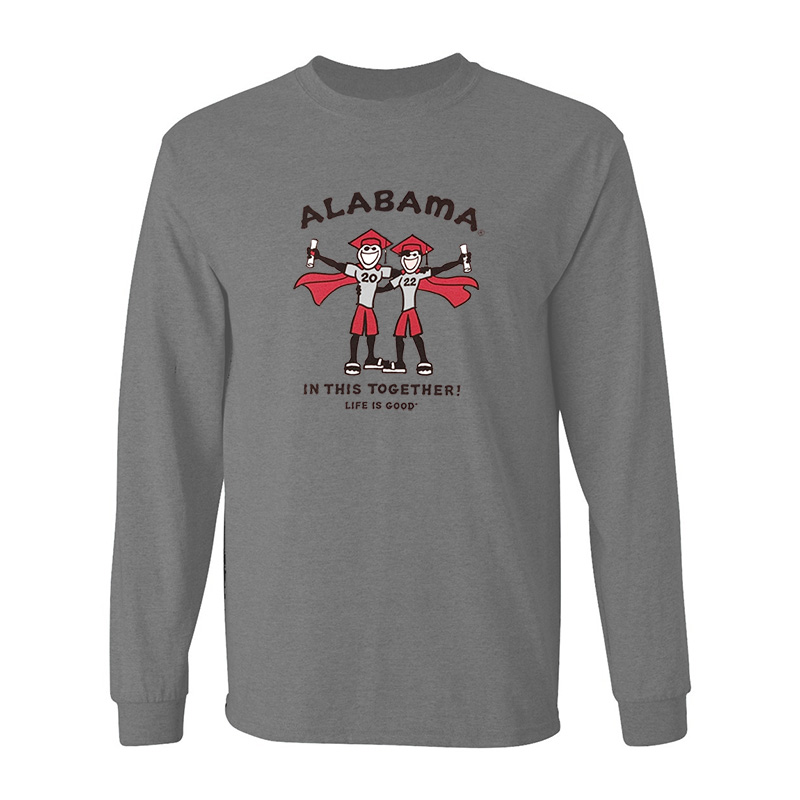 Alabama Crimson Tide In This Together 2022 Life Is Good T-Shirt (SKU 13693824274)
