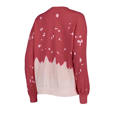 ALABAMA CRIMSON TIDE SCRIPT A FADED CREWNECK PULLOVER