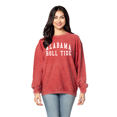 Alabama Roll Tide Corded Crew