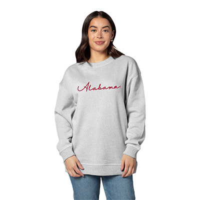 Alabama Warm Up Crew Sweatshirt