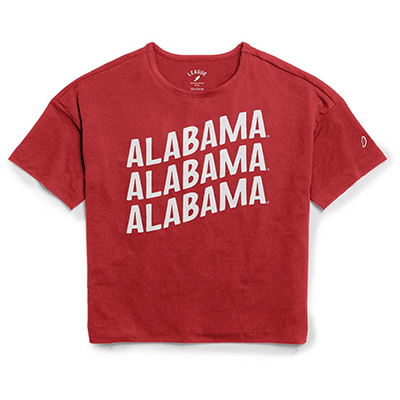 Alabama Repeating All Day Boxy T-Shirt