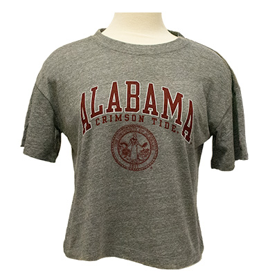 Alabama Crimson Tide Over Seal Intramural Midi T-Shirt