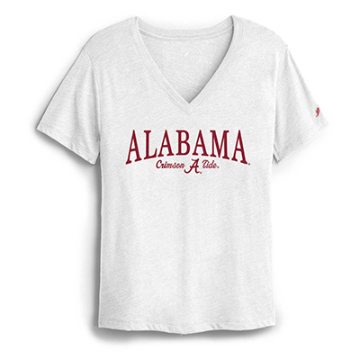 Alabama Crimson Tide Script A Boyfriend V-Neck Shirt