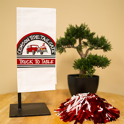 Alabama Truck To Table Hand Towel