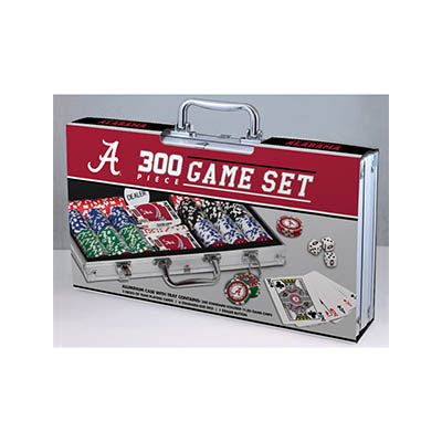 Alabama 300 Piece Poker Set With Cards