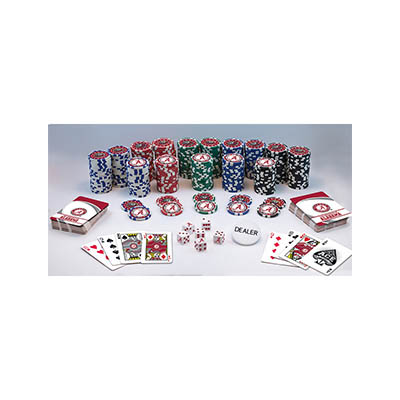 ALABAMA 300 PIECE POKER SET WITH CARDS