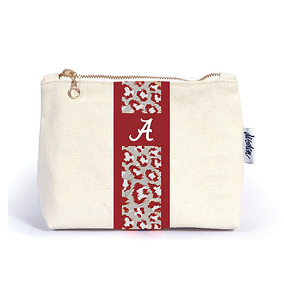 Alabama Becca Canvas Pouch