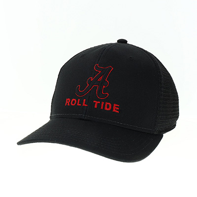 Alabama Script A Roll Tide Structured Trucker Cap