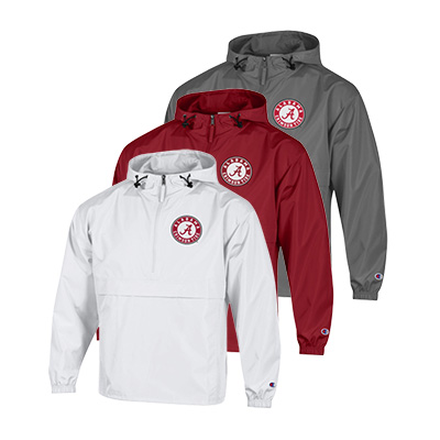 Alabama Crimson Tide Circle Logo Packable Jacket