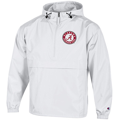 ALABAMA CRIMSON TIDE CIRCLE LOGO PACKABLE JACKET