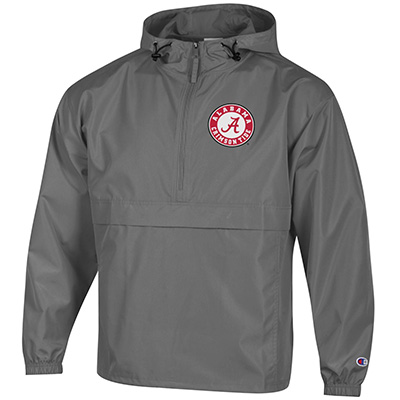 ALABAMA CRIMSON TIDE CIRCLE LOGO PACKABLE JACKET