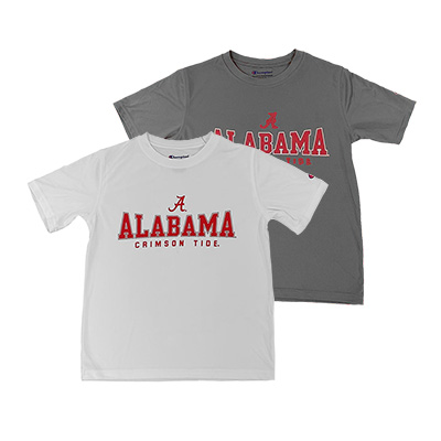 Alabama Crimson Tide Script A Athletic Short Sleeve T-Shirt