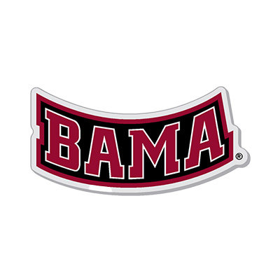 Bama Acrylic Pin Back