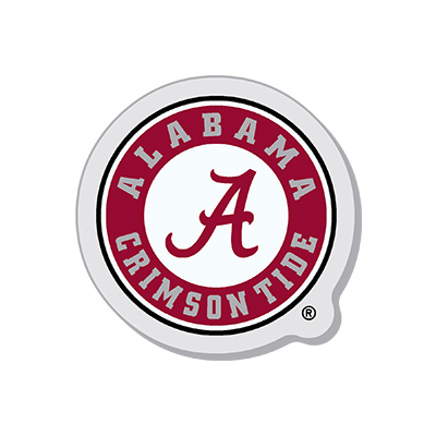 University Of Alabama Seal Acrylic Pin Back