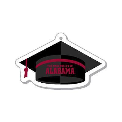 UNIVERSITY OF ALABAMA GRAD CAP KEY TAG
