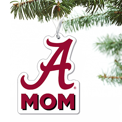 Alabama Script A Mom Ornament