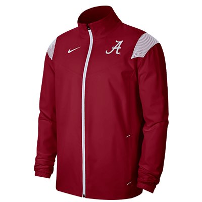 Alabama Script A Full Zip Woven Jacket