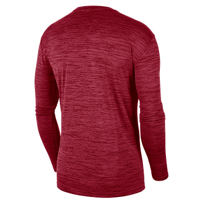 ALABAMA CRIMSON TIDE SCRIPT A DRI-FIT VELOCITY LONG SLEEVE T-SHIRT