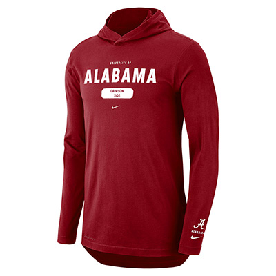 University Of Alabama Dri Fit Hoodie Shirt