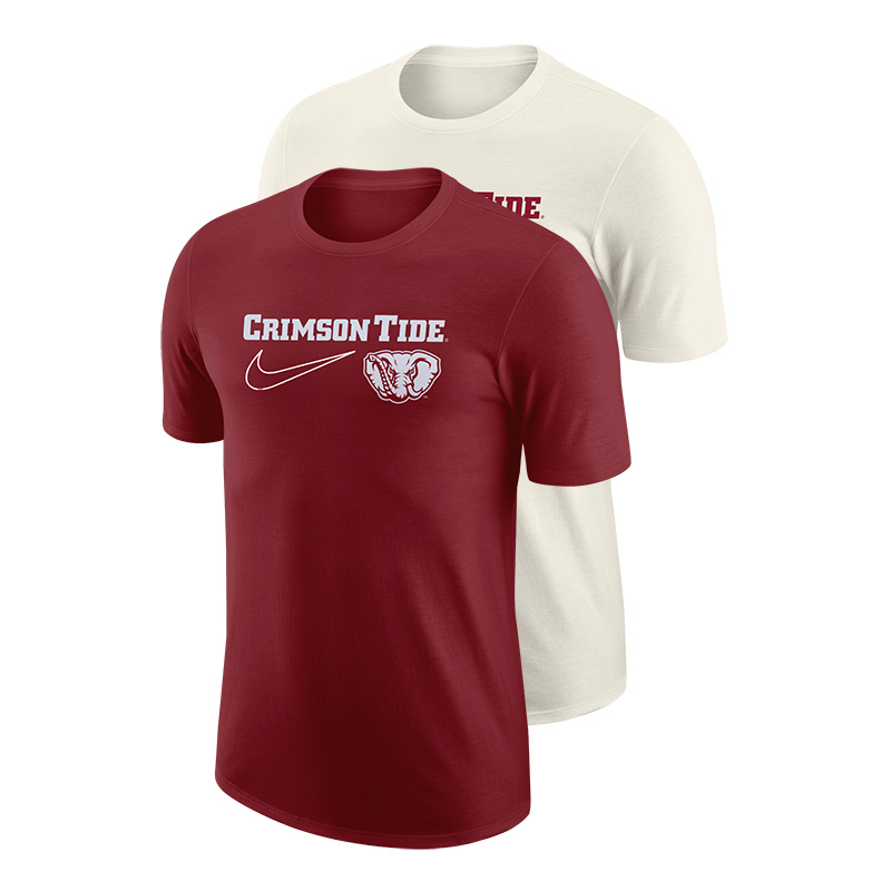 Alabama Crimson Tide Elephant Cotton Max 90 Swoosh T-Shirt (SKU 13708900158)