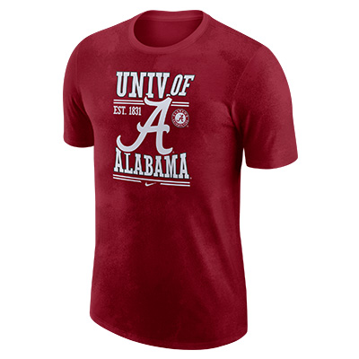 University Of Alabama Script A Short Sleeve Cotton T-Shirt