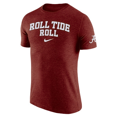 ALABAMA ROLL TIDE ROLL SHORT SLEEVE DRI-FIT TRIBLEND T-SHIRT