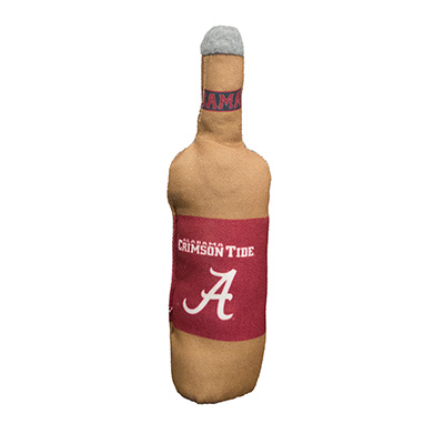 Alabama Brew Bottle Squeaky Pet Toy