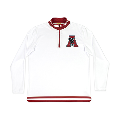 Alabama Vault Logo With Elephant 2001-2002 Basketball Quarter Zip