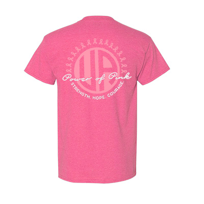 ALABAMA SCRIPT A POWER OF PINK MONOGRAM T-SHIRT