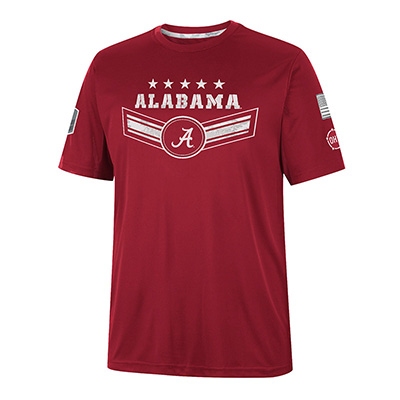 Alabama Crimson Tide Script A Free Fall Short Sleeve T-Shirt