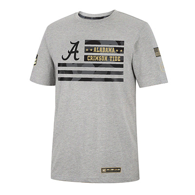 Alabama Crimson Tide Script A Shockwave Short Sleeve T-Shirt