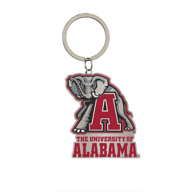 Alabama Elephant Head Enamel Key Tag (SKU 13717650104)