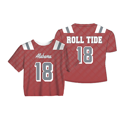 Alabama #18 Sublimated Crop Jersey