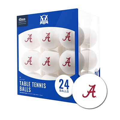 Alabama Ping Pong Balls 24 Count